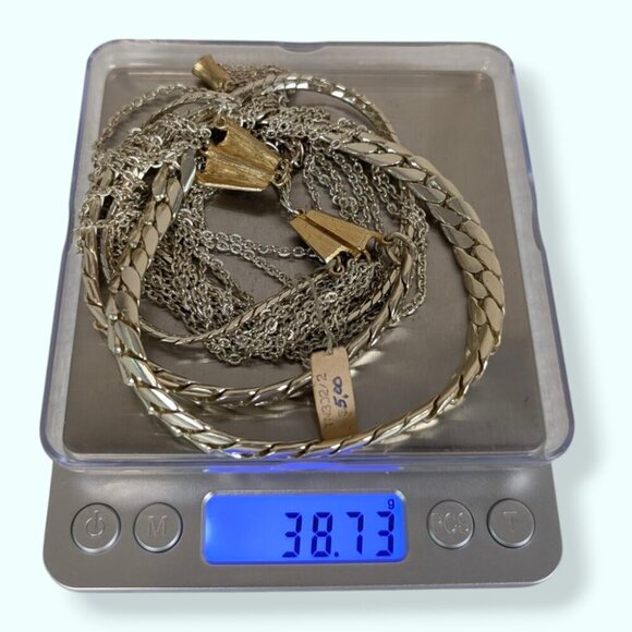 🍁V. Continental 10-Strand Chain Necklace - Picture 6 of 6